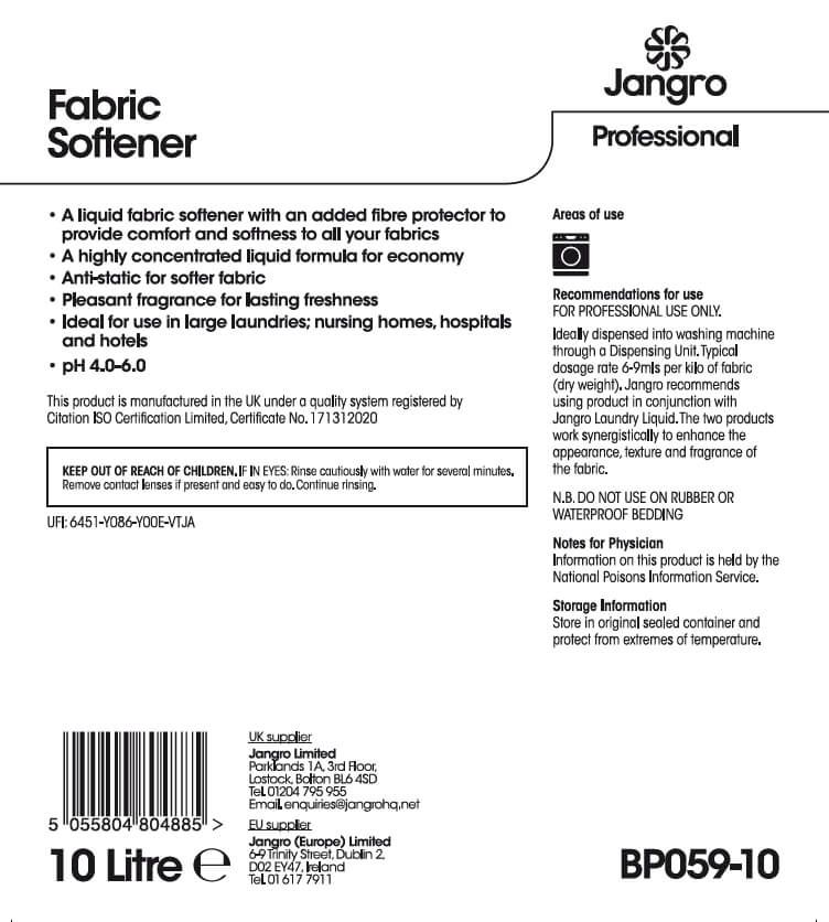 Jangro Fabric Softener - 10L