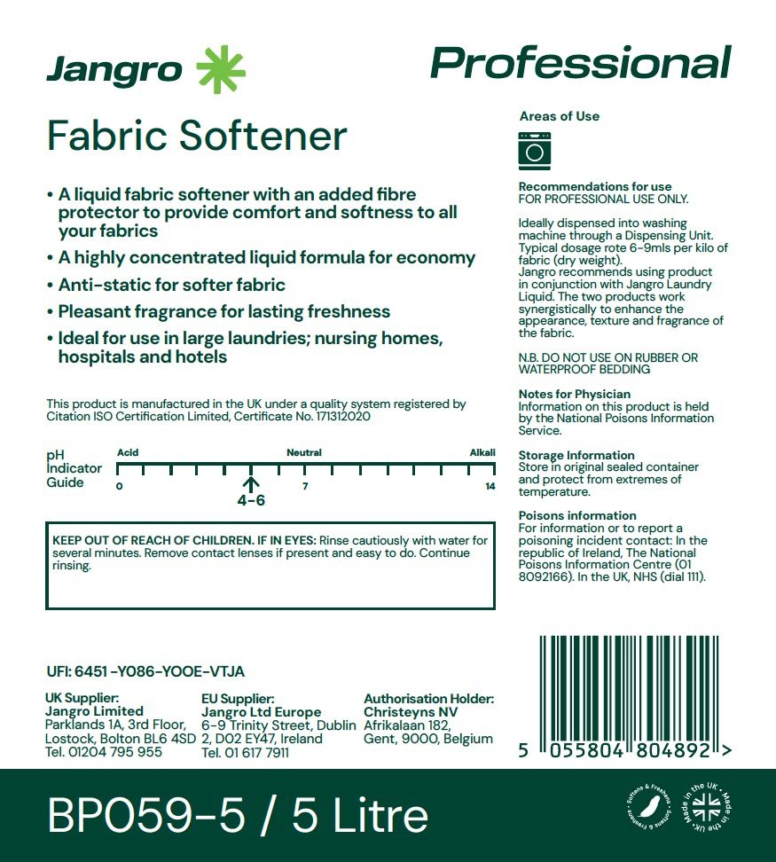 Jangro Fabric Softener - 5L