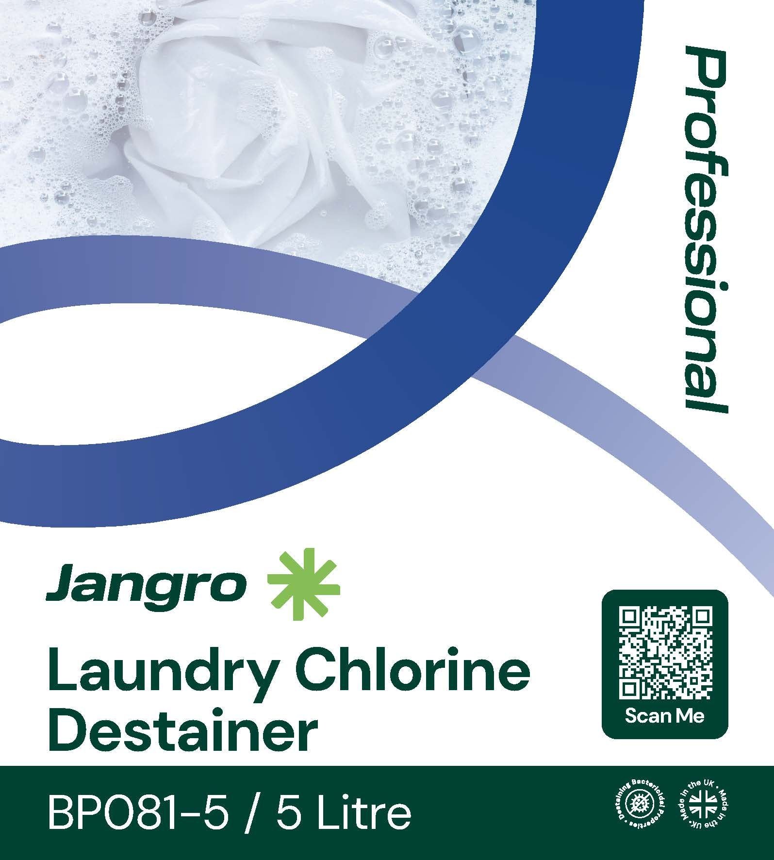 Jangro Laundry Chlorine Destainer - 5L