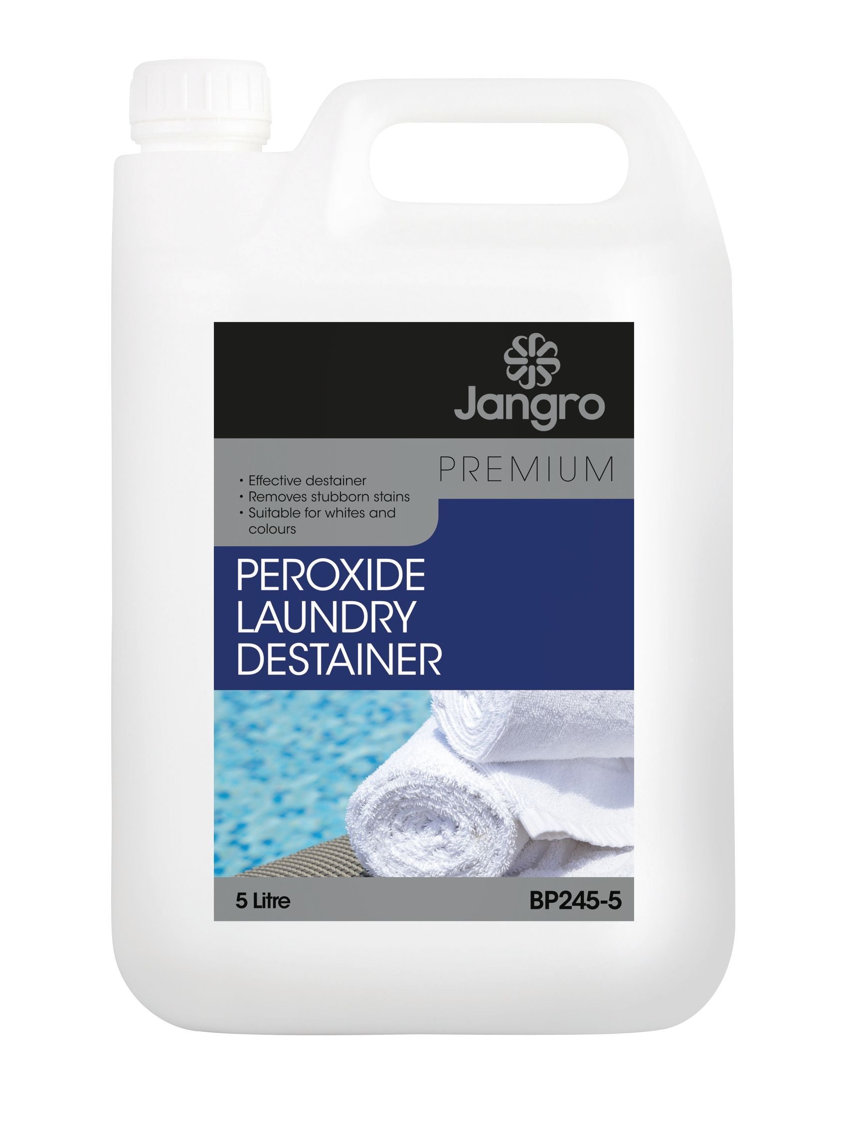 Jangro Premium Peroxide Laundry Destainer - 5L