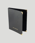Hotel Guest Information Room Folders - Black