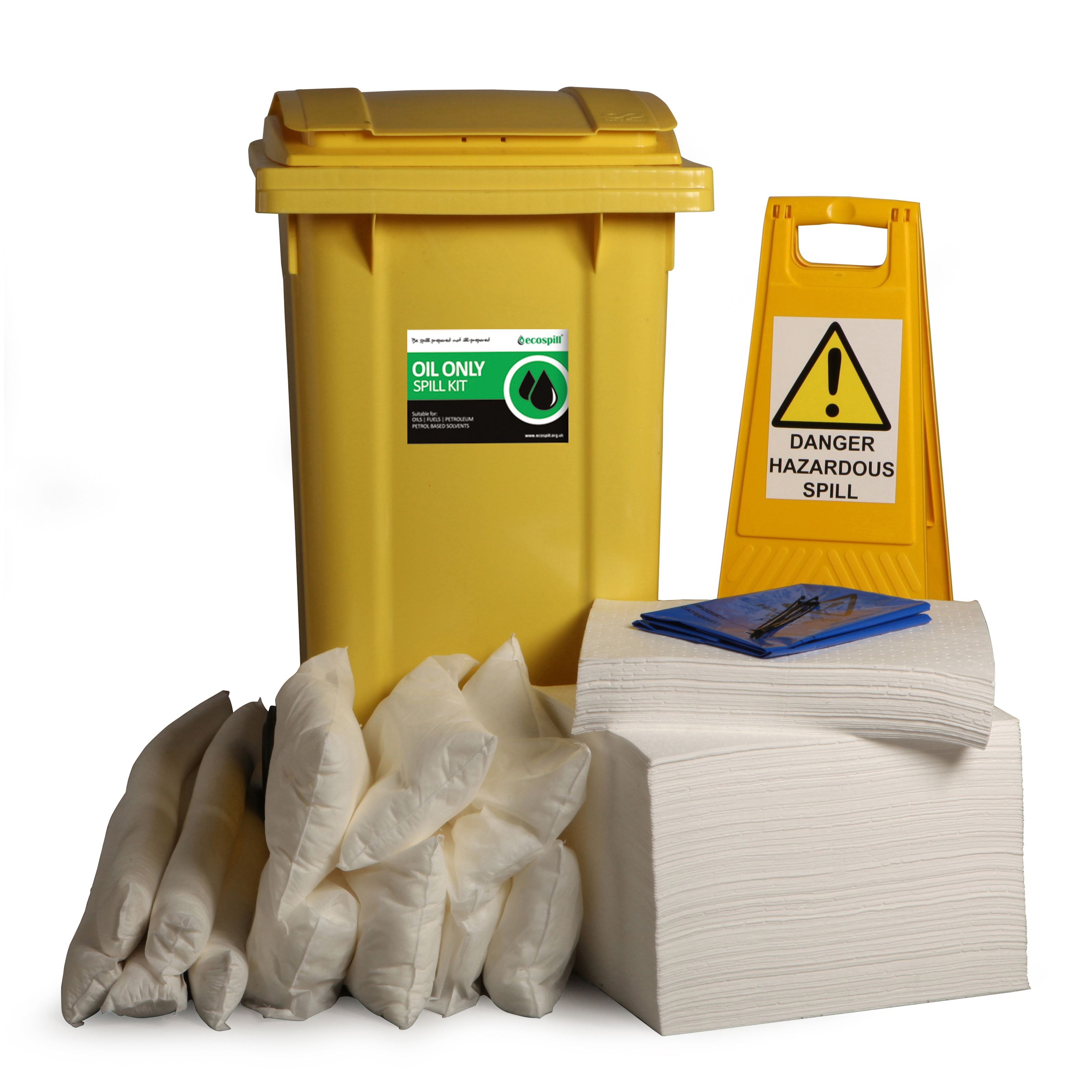 Wheelie Bin Spill Kit - Oil Use