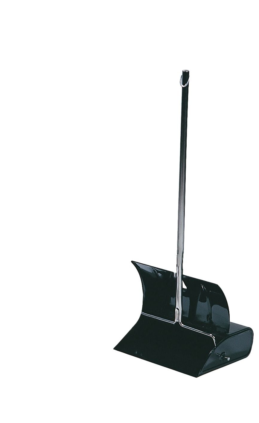 Powder Coated Lobby Dustpan - Black