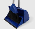Angle Lobby Dustpan and Soft Brush Set - Blue