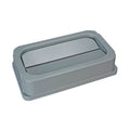 Wall Hugger Waste Bin Lid - Drop Shot - Grey