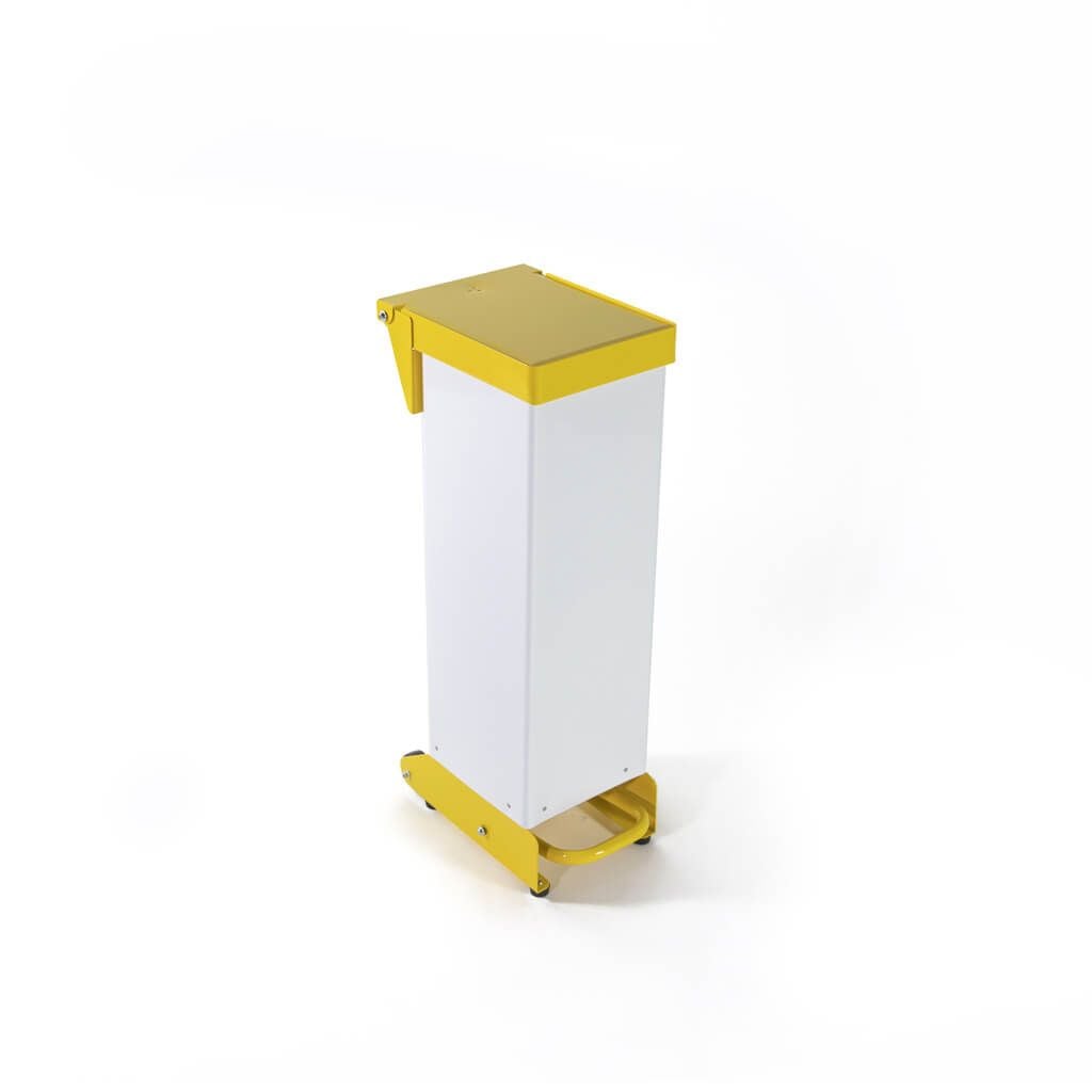 Fire Retardant Pedal Sack Holder - 18L - Yellow