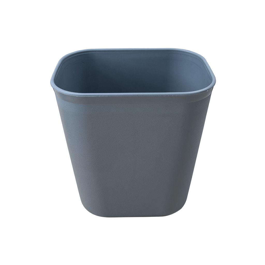 Plastic Waste Basket - 12L - Grey