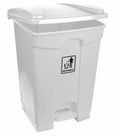 Bin Pedal Polypropylene 45L White