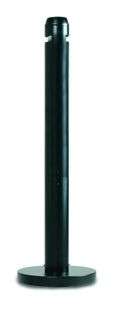 Smoking Ashtray Pole Bin - Black