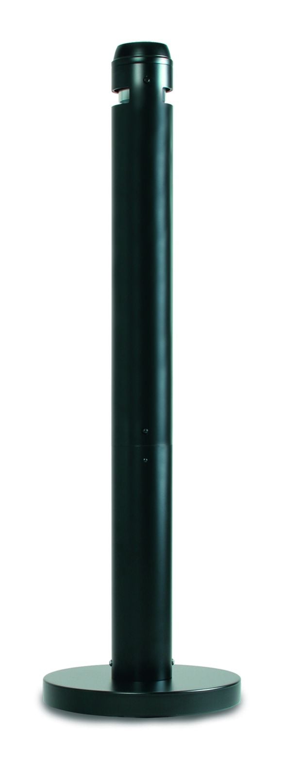 Smoking Ashtray Pole Bin - Black