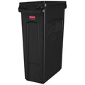 Slim Jim Waste Bin - 87L - Black