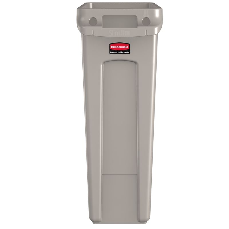 Slim Jim Waste Bin - 87L - Grey