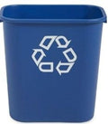 Deskside recycling bin medium - Blue 27L