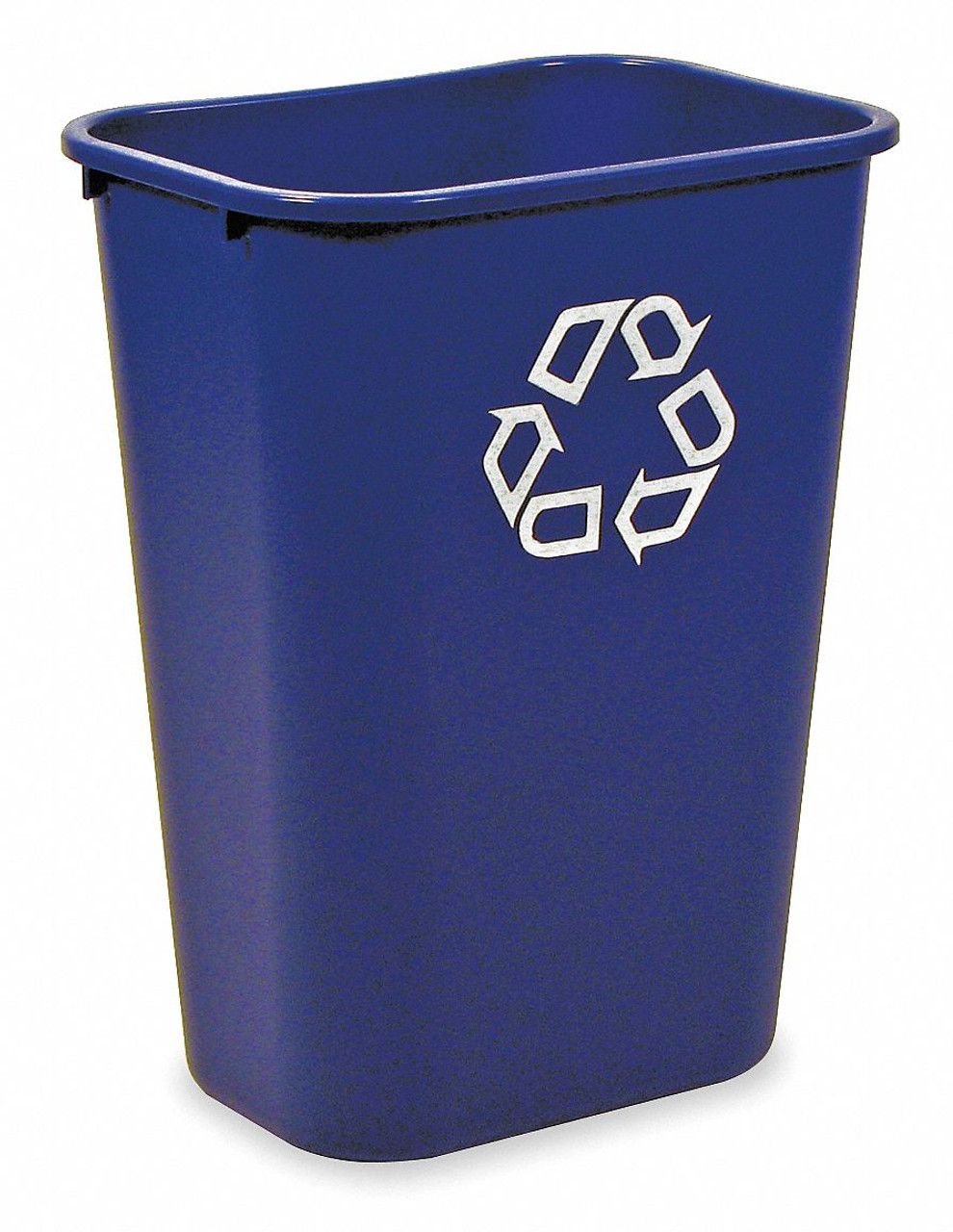 Deskside Recycling Bin - 39L - Blue