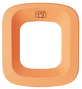 Ubin Mini Lid -  Plastic & Metal (Orange)