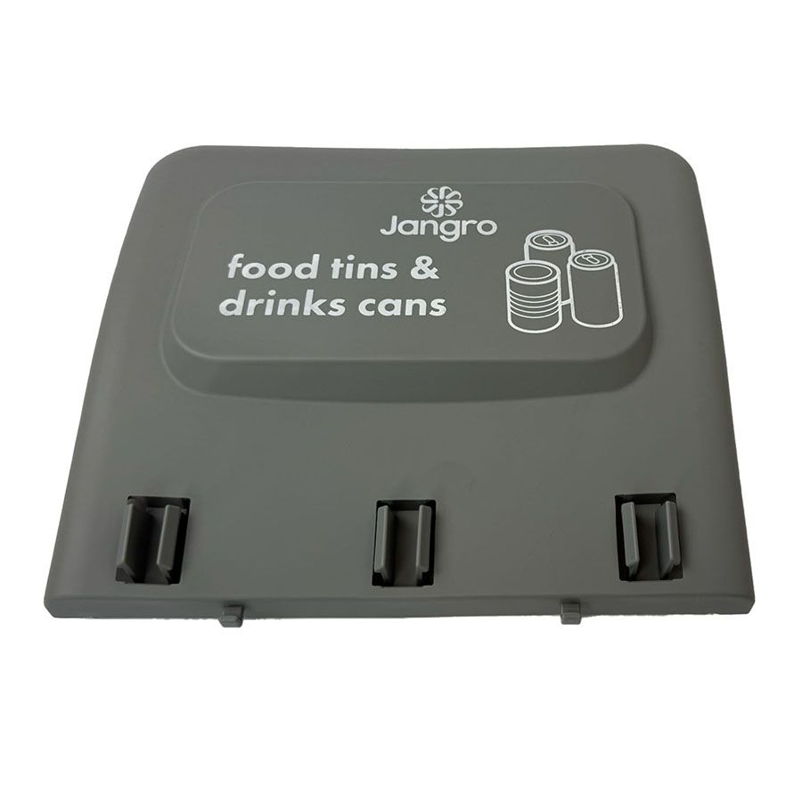 Jangro Food Tins and Drinks Cans Back Panel