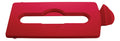 Slim Jim Recycling Station Lid - Paper / Carboard - Red