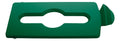 Slim Jim Recycling Station Lid - Mixed Recycling - Green