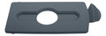 Slim Jim Recycle Waste Bin Lid - Bottles / Cans - Grey