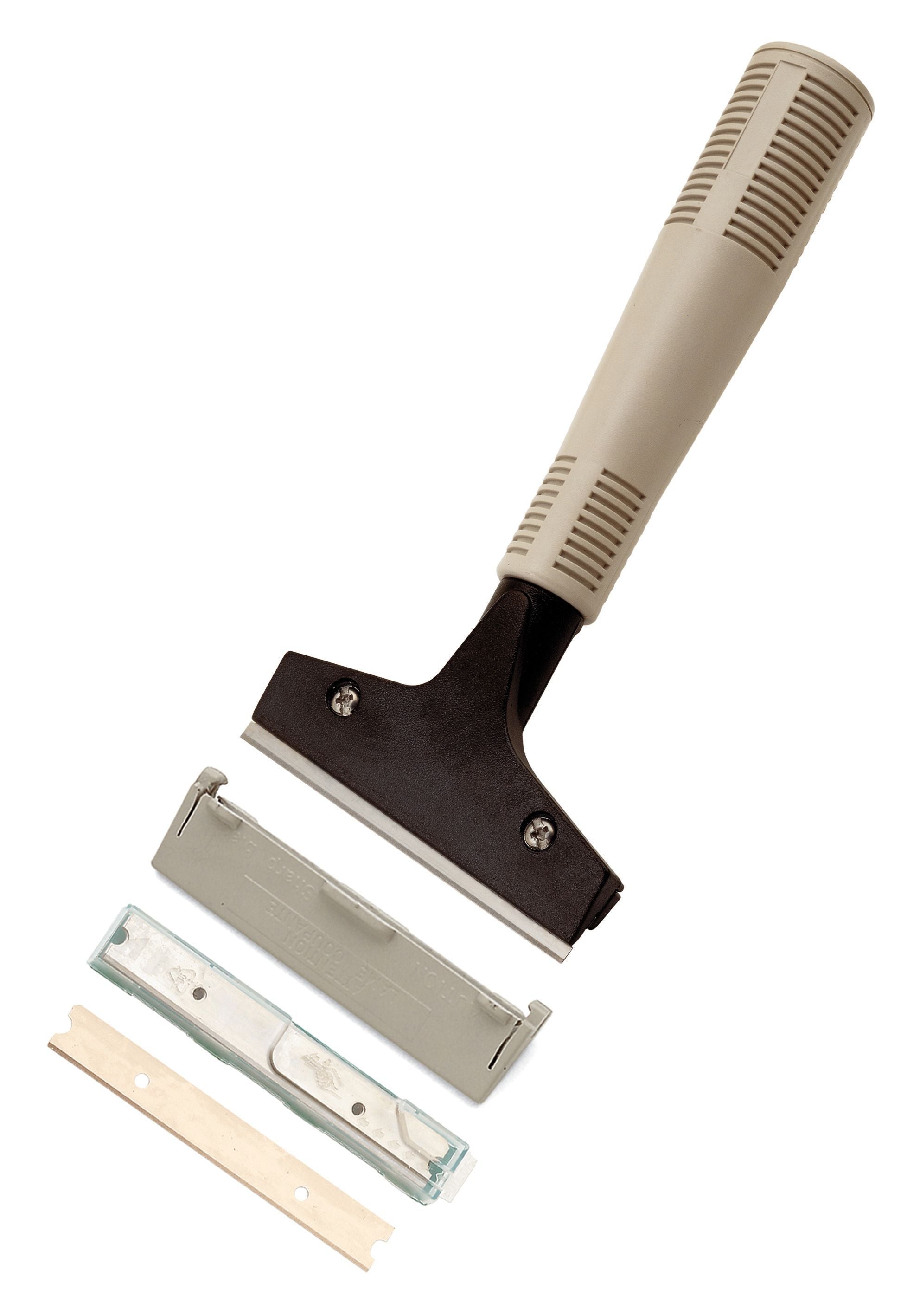 Deluxe Window Scraper - Plastic - Grey