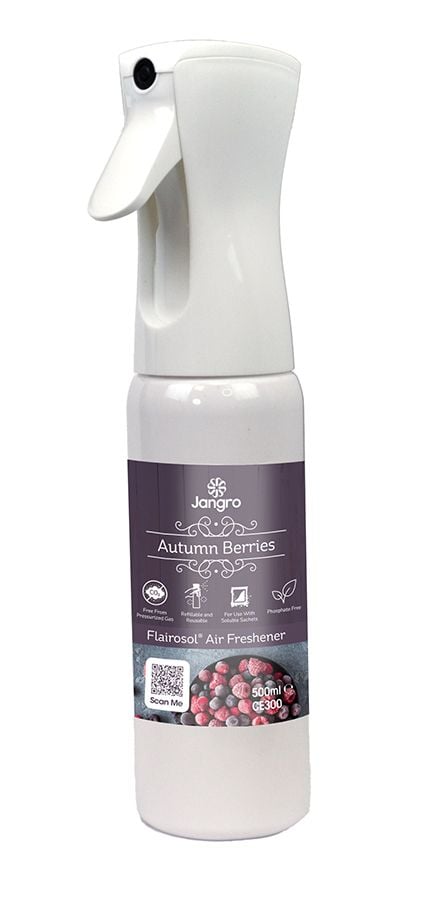 Flairosol Bottle for Autumn Berry Air Freshener Sachets