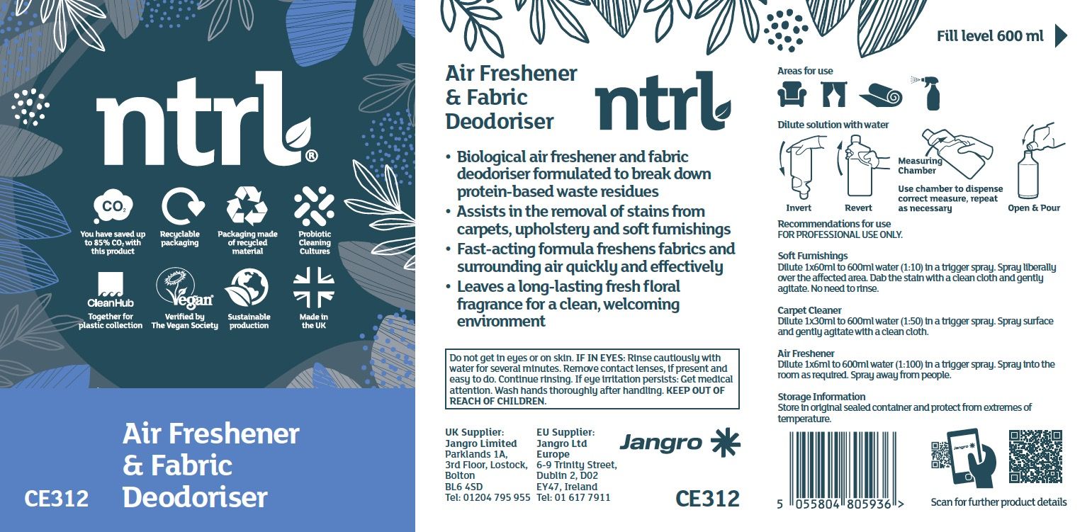 Empty trigger bottle for ntrl Air Freshener & Fabric Deodoriser