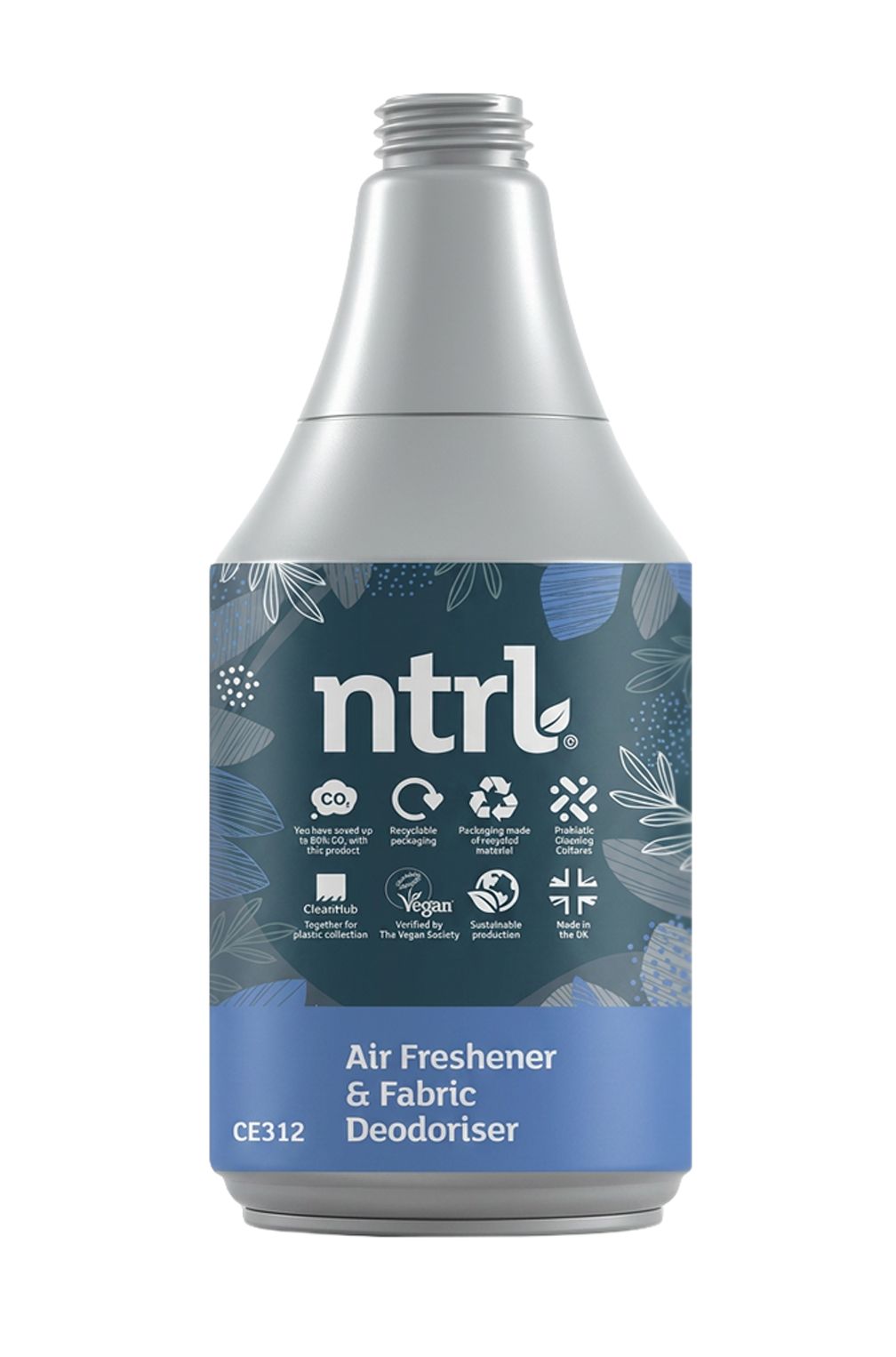 Empty trigger bottle for ntrl Air Freshener & Fabric Deodoriser
