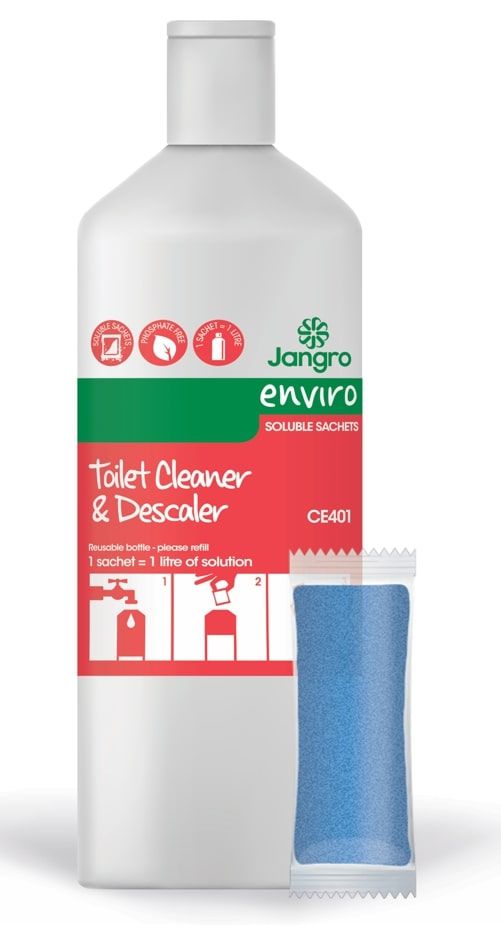 Jangro Professional Toilet Cleaner and Descaler Complete Kit