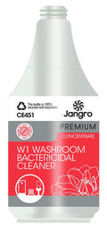 Jangro W1 Washroom Bactericidal Cleaner - Concentrate - Empty Bottle