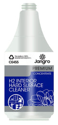 Jangro Premium H2 Interior Hard Surface Cleaner - Concentrate - Empty Bottle