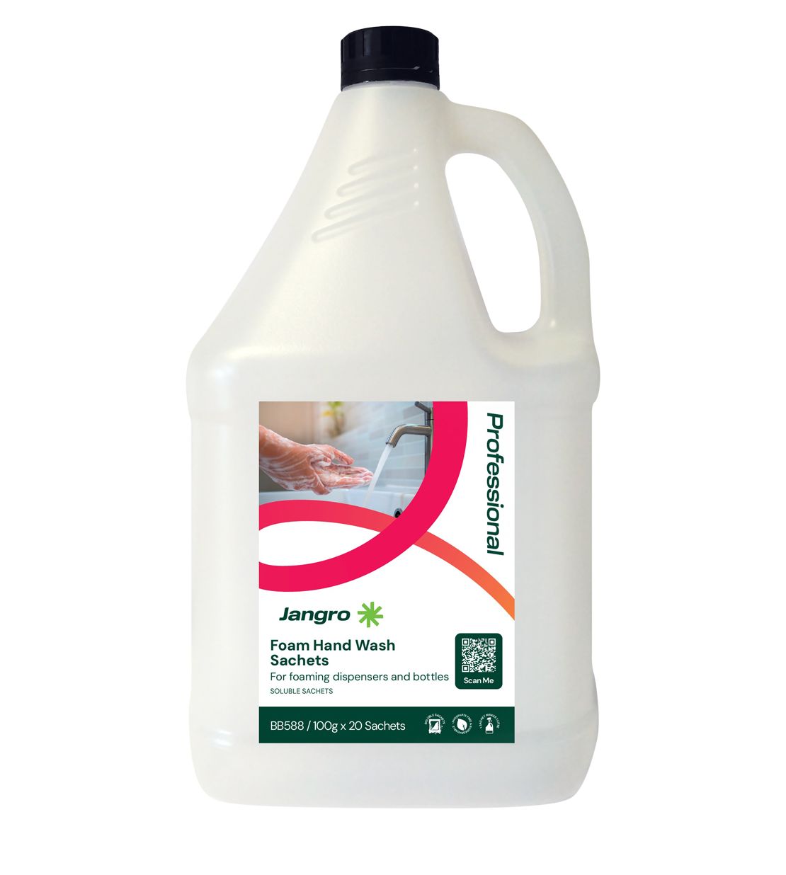 Jangro Professional Foam Hand Wash Mixing Bottle - 4L