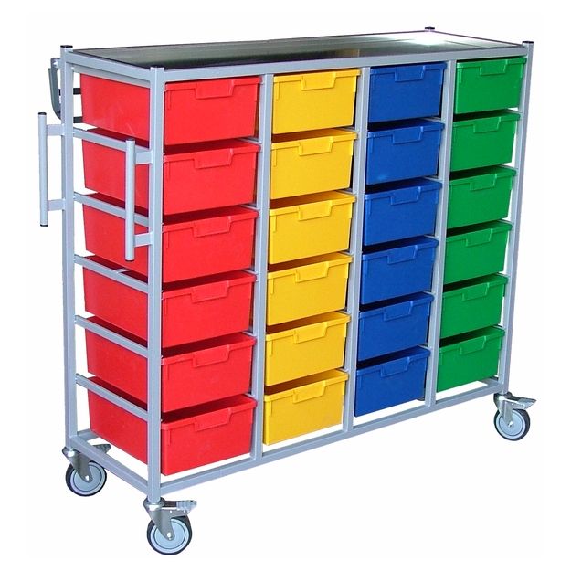 Karri-Cart - Triple - 24 Trays