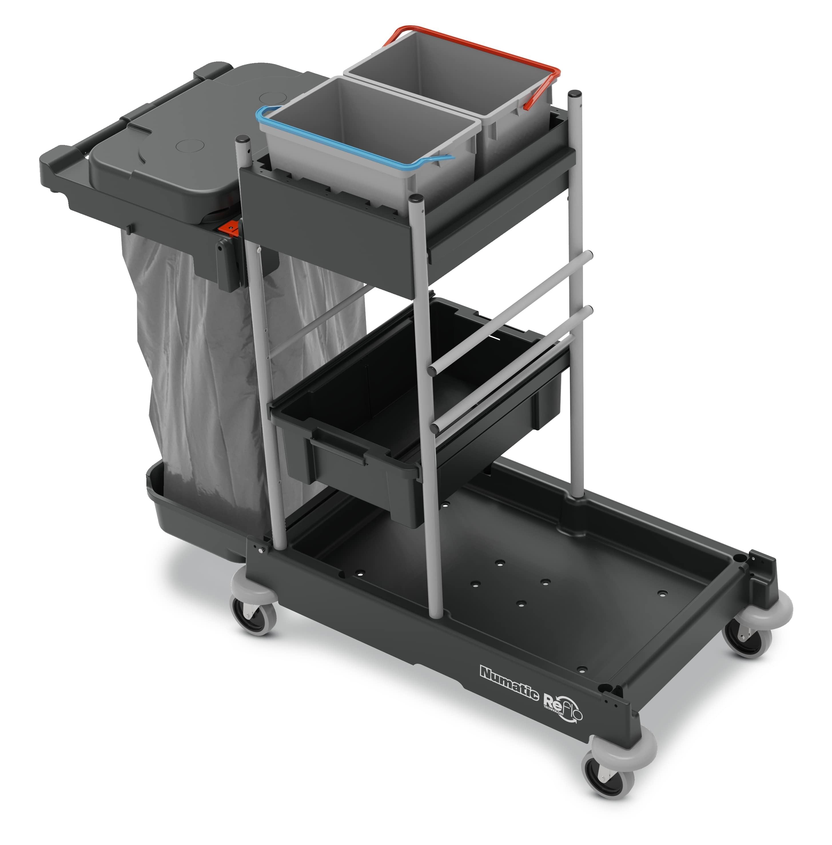 Servo-Matic SM1705 Janitorial Trolley