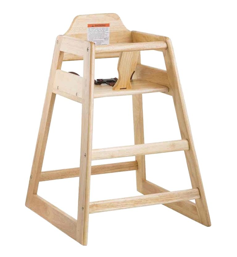 High Chair - Unassembled - Natural