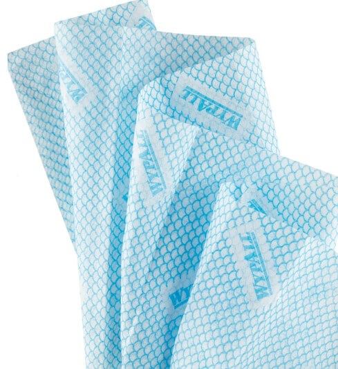 WypAll X50 Interfolded Cleaning Cloths Blue