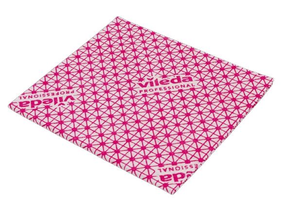 Vileda Mediumweight Cloths - Red