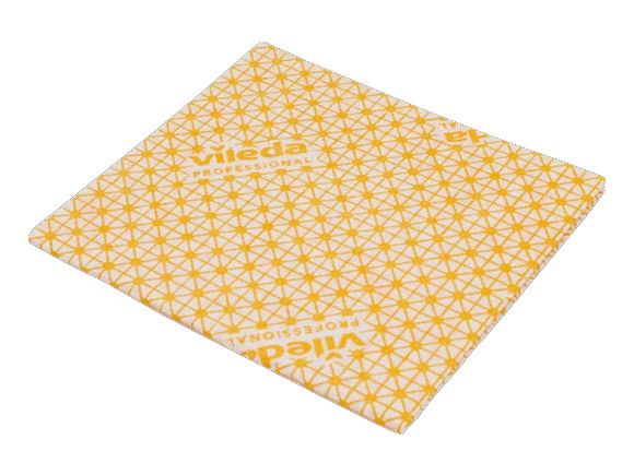 Vileda Mediumweight Cloths - Yellow