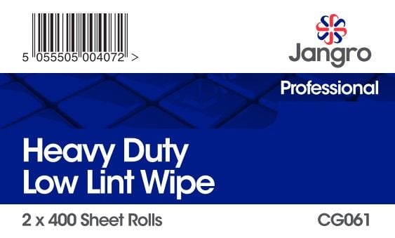Jangro Professional Heavy Duty Rolls - 400 Sheets