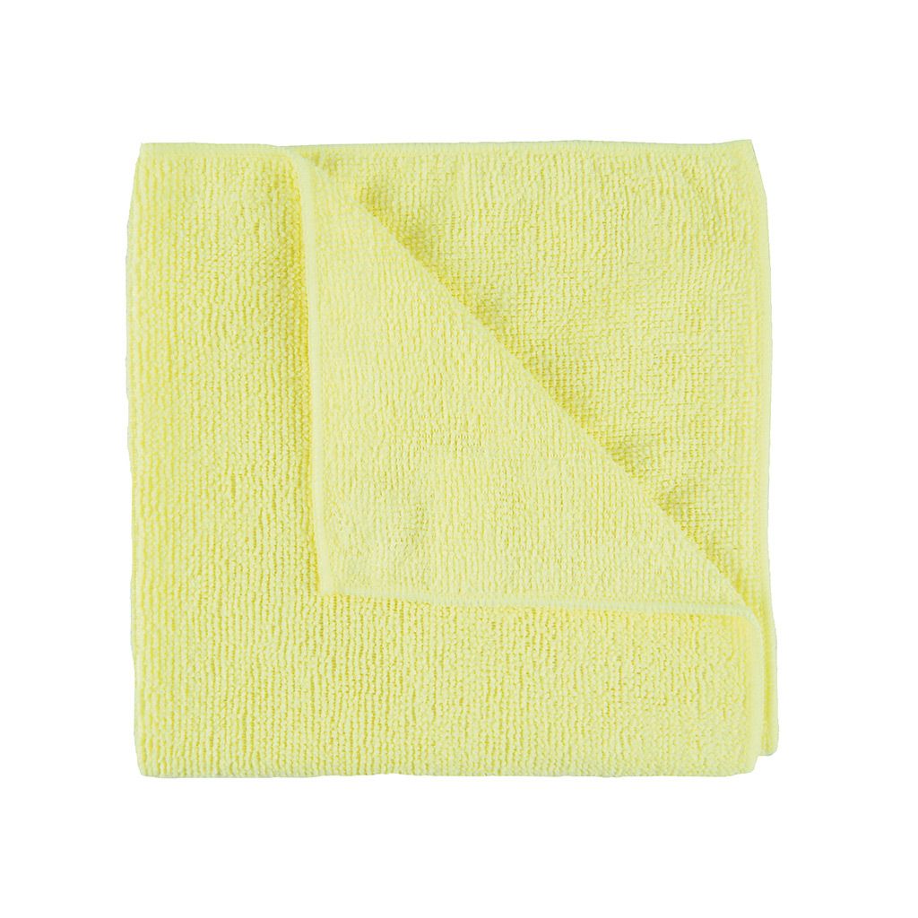 Jangro Microfibre Cloth - Yellow