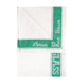 Linen Union Glass Cloth -  Green