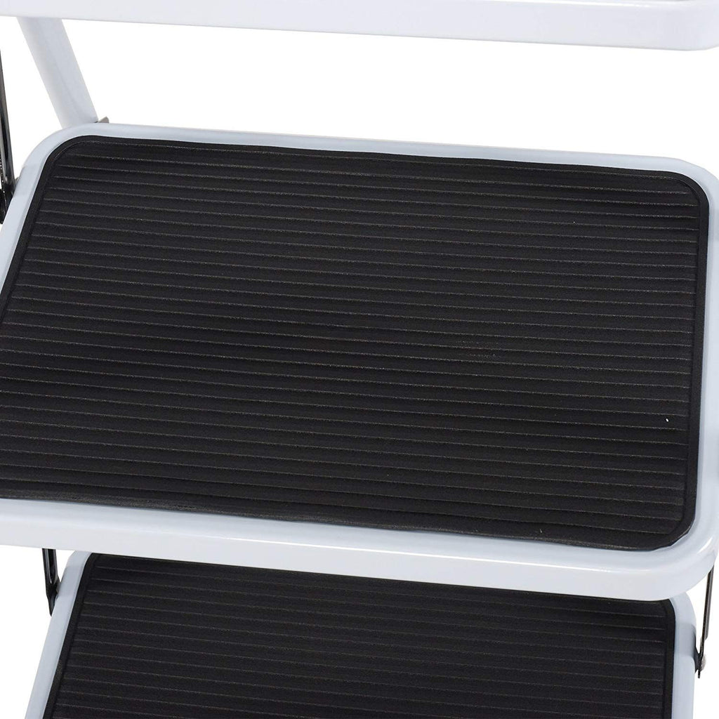 HIGHRAIL-S Steel Safety Step Stool - 2 Tread