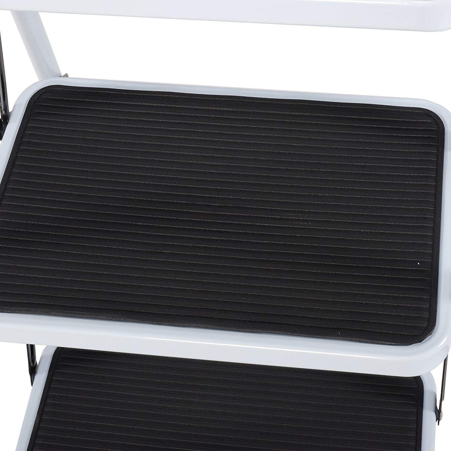 HIGHRAIL-S Steel Safety Step Stool - 2 Tread