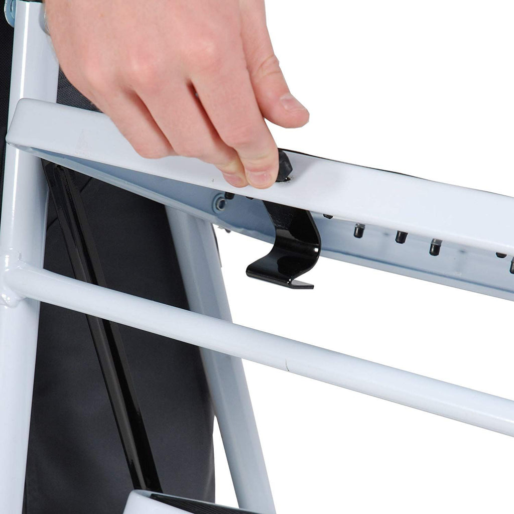 HIGHRAIL-S Steel Safety Step Stool - 2 Tread