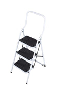 HIGHRAIL-S Steel Safety Step Stool - 3 Tread