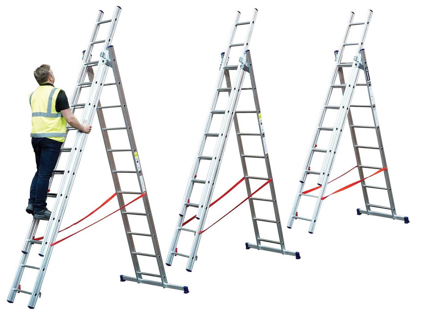 STILO Aluminium Combination Ladder - 3.1m