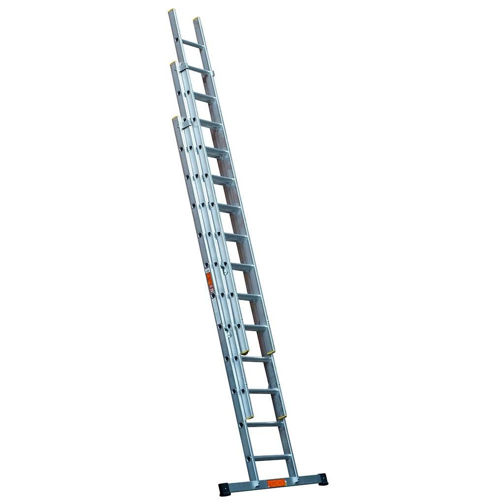 TASKMASTER Aluminium Pro Extension Ladder - Triple - 3m