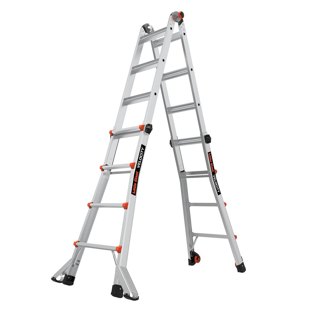 Little Giant VELOCITY Series 2.0 Multi-Purpose Ladder - 4 Rung