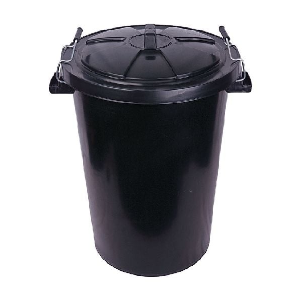 Refuse Bin - 90L - Black