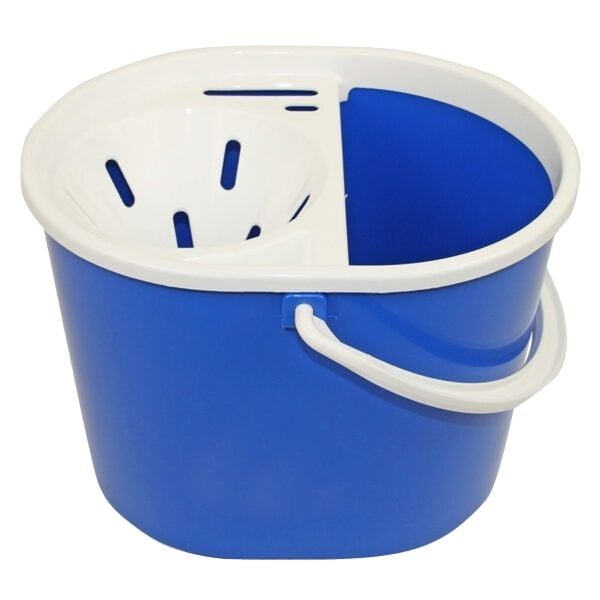 Oval Mop Bucket - 15L - Blue