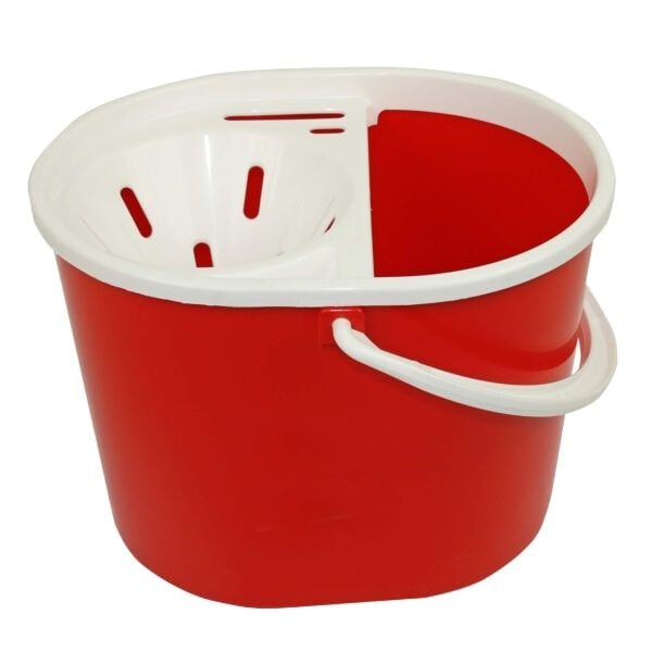 Oval Mop Bucket - 15L - Red